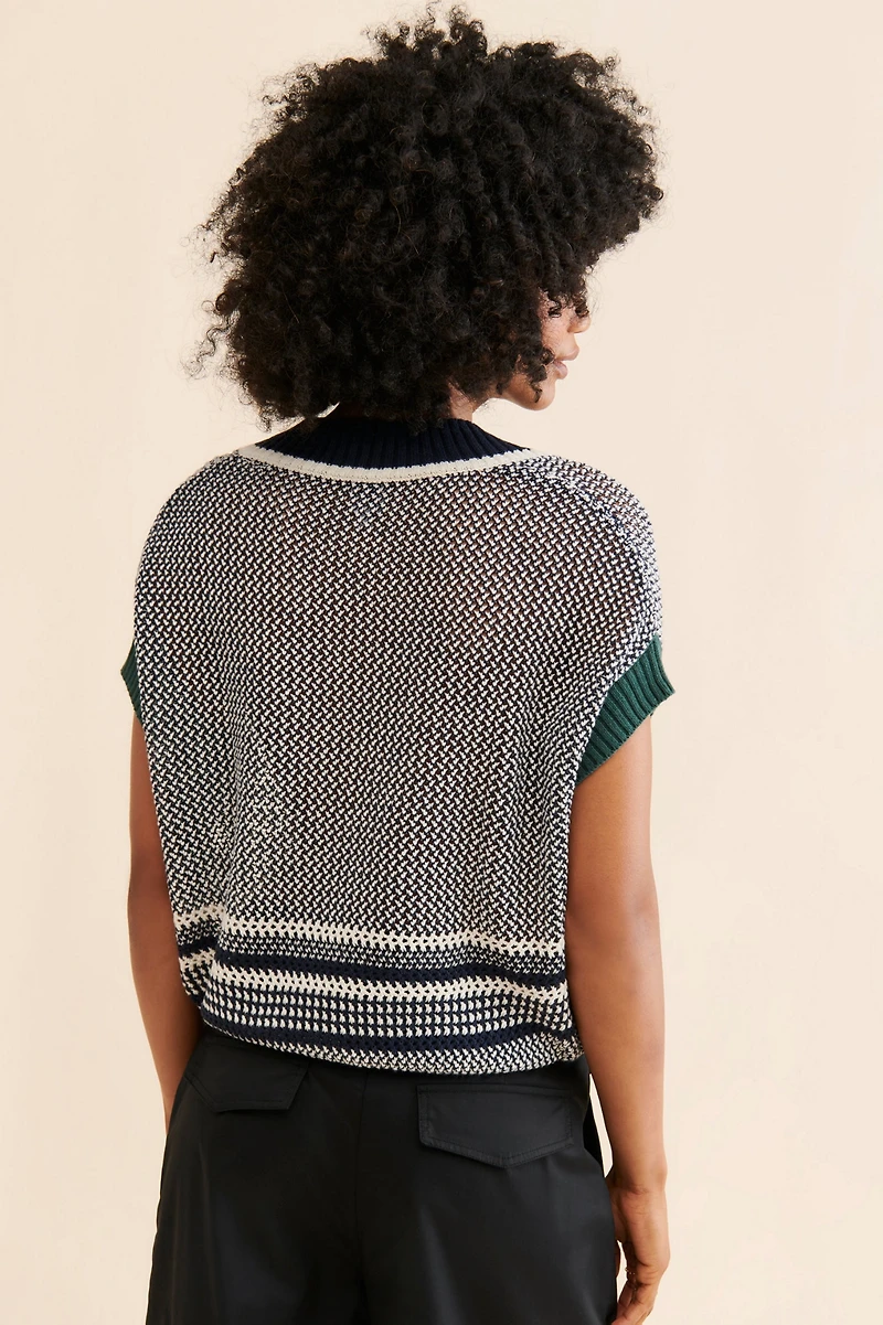 Nouveaux Sporty Sweater Vest