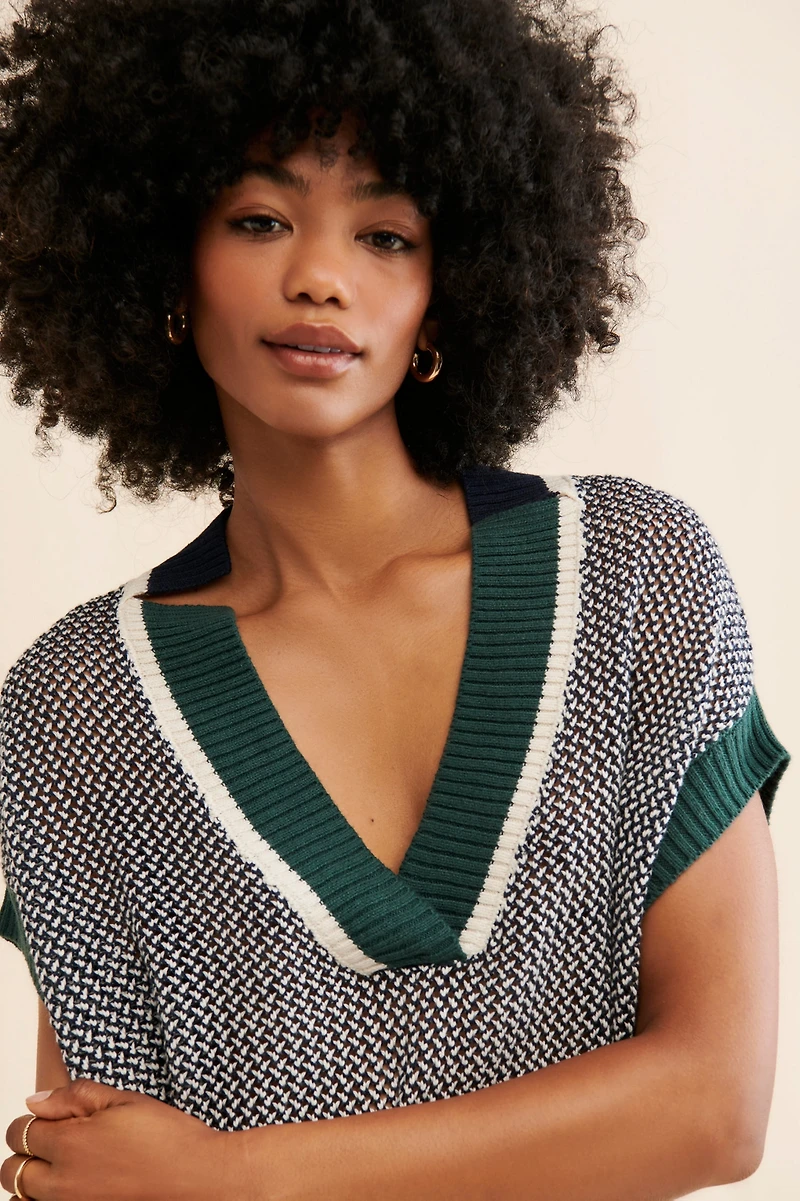 Nouveaux Sporty Sweater Vest