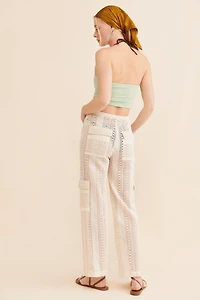4SI3NNA Adoni Crochet Pants