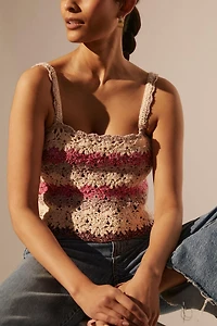 La Cascada Crochet Tank