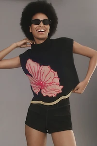 Maeve Wavy Sweater Vest