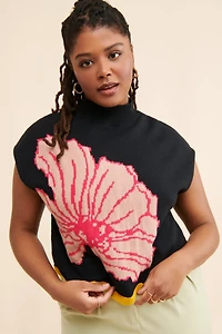 Maeve Wavy Sweater Vest