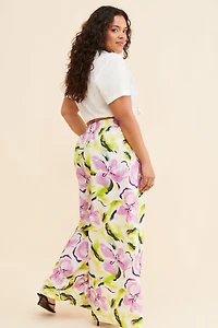 Eloquii Wide Leg Printed Pants