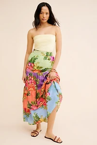 FARM Rio Floral Tiered Skirt