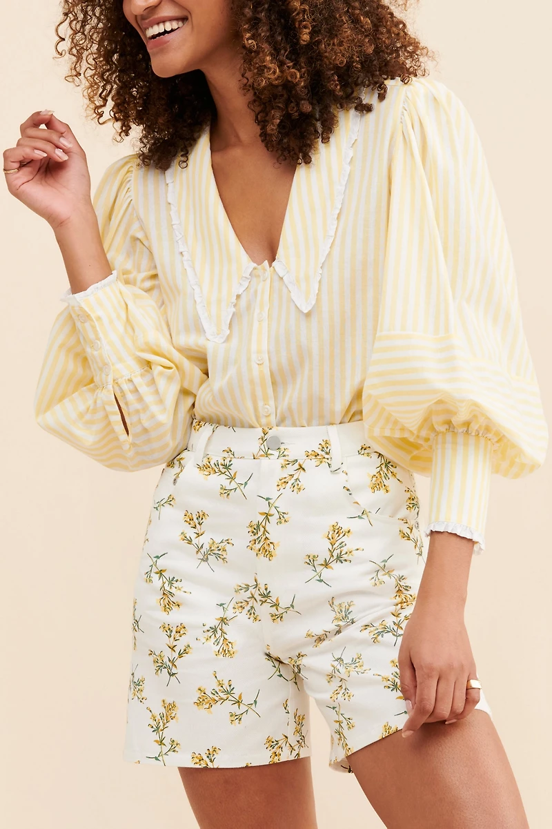English Factory Floral Printed Shorts