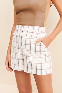 Mare Emily Plaid Shorts