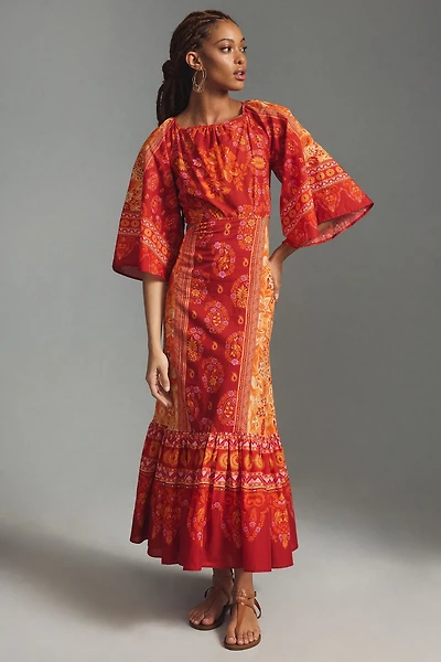 FARM Rio Combuco Cutout Maxi Dress