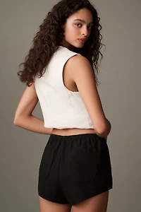 Linen Tap Shorts