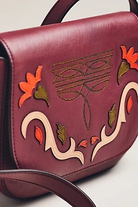 Farm Rio Western Embroidered Crossbody Bag