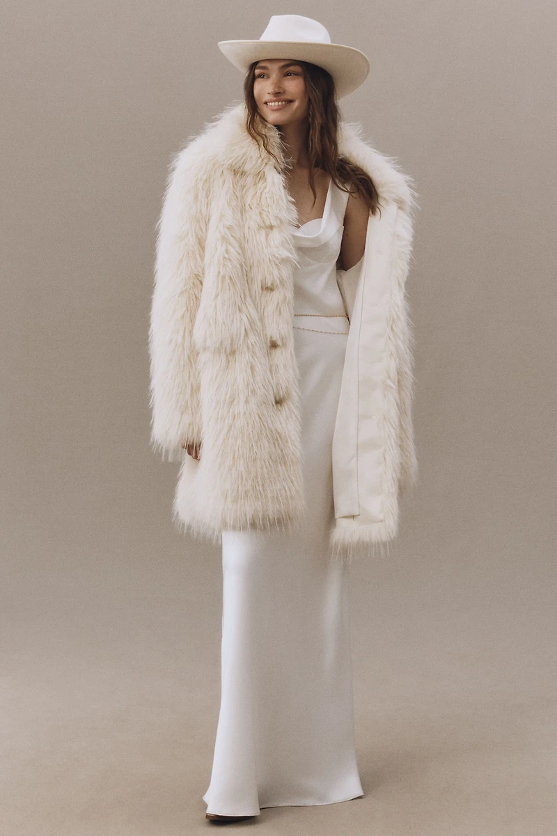 Apparis Pamela Faux Fur Coat