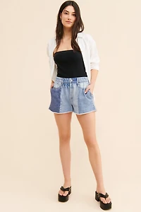 [BLANKNYC] Drop The Mic Knit Shorts