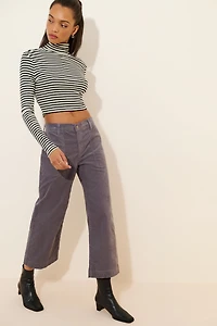 AG Jeans Saige Corduroy Wide Leg Crop
