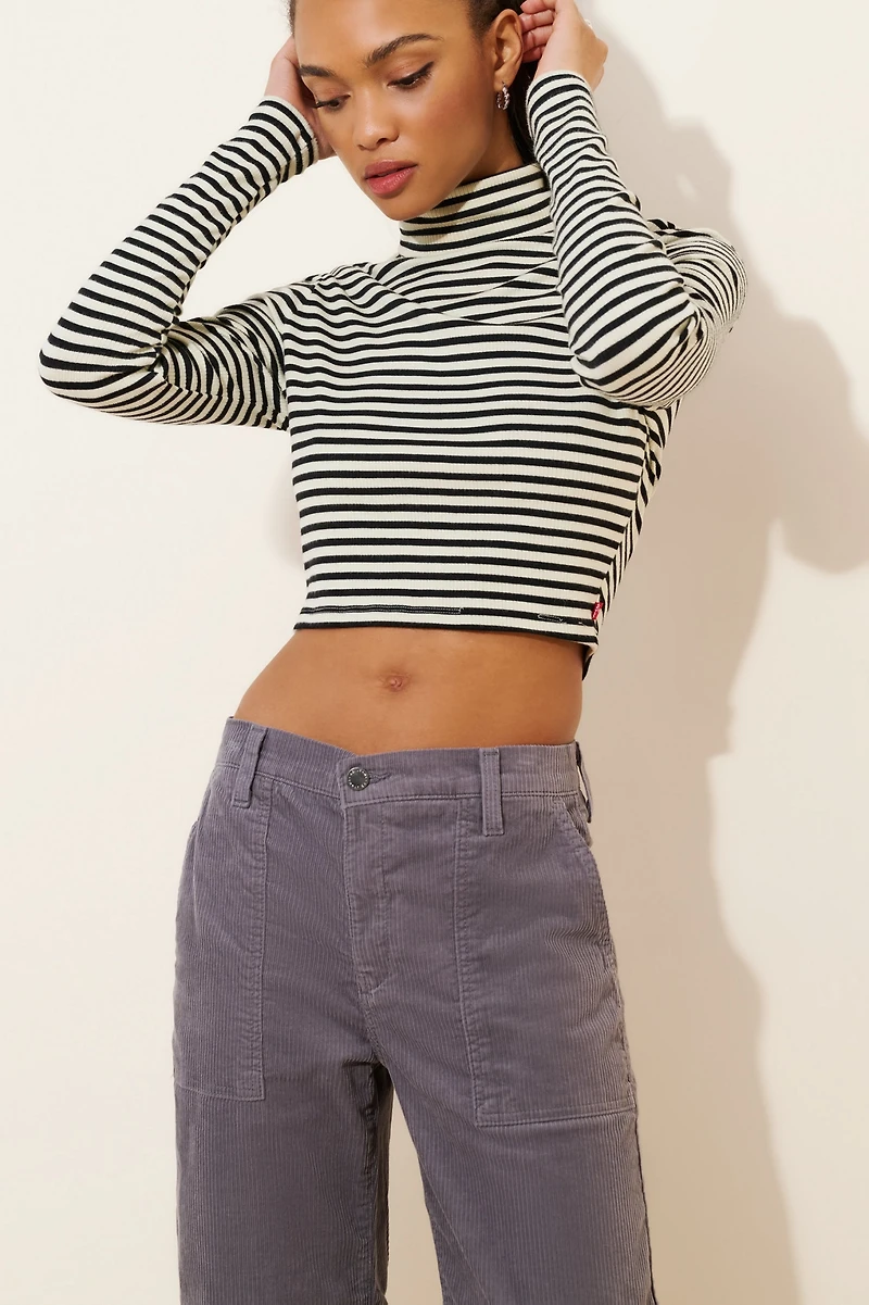 AG Jeans Saige Corduroy Wide Leg Crop