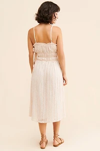 BTFL-Life Abigail Eyelet Midi Dress