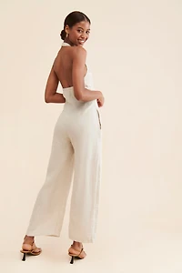 Little Lies Lola Linen Jumpsuit