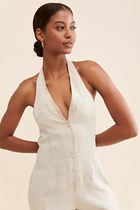 Little Lies Lola Linen Jumpsuit