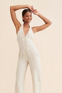 Little Lies Lola Linen Jumpsuit