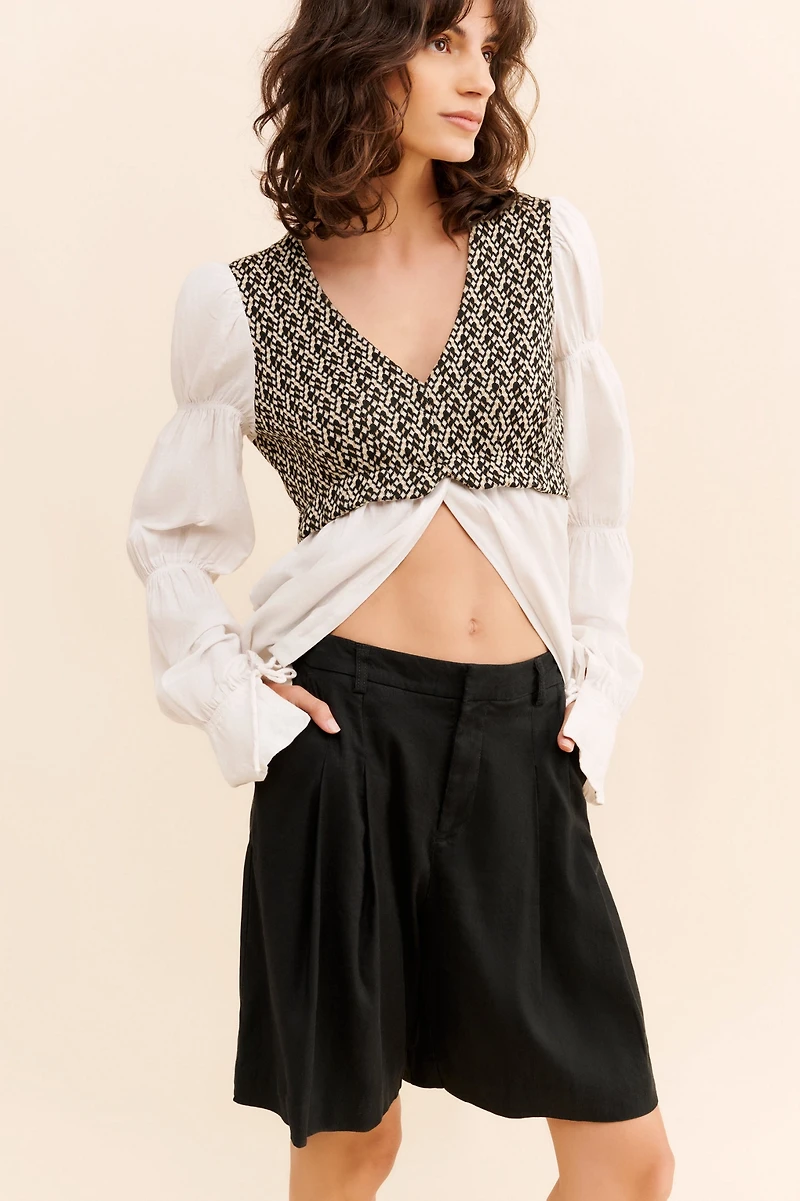 Avery Linen Shorts