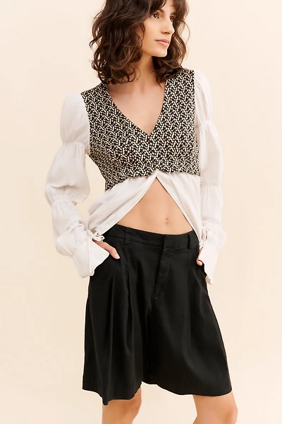 Avery Linen Shorts