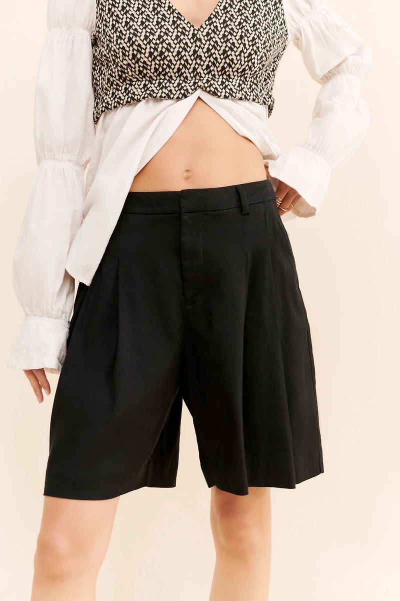 Avery Linen Shorts