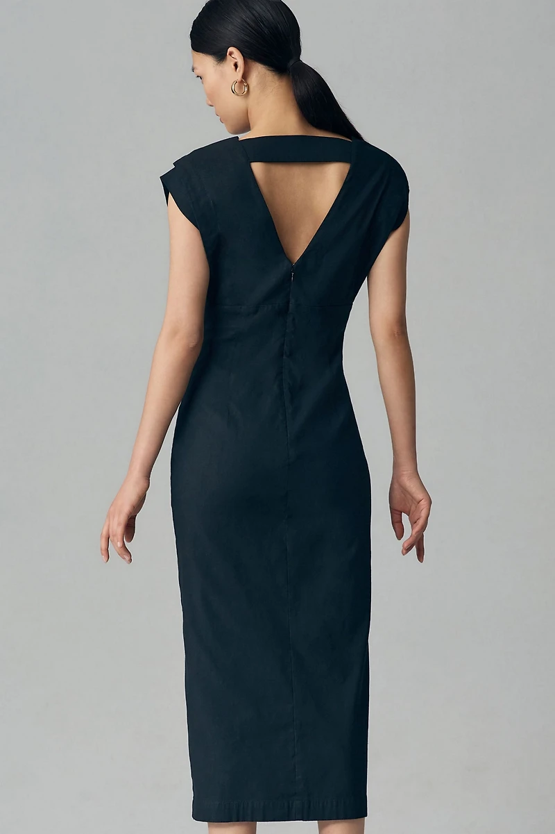 By Anthropologie Modern Slim Midi Dress