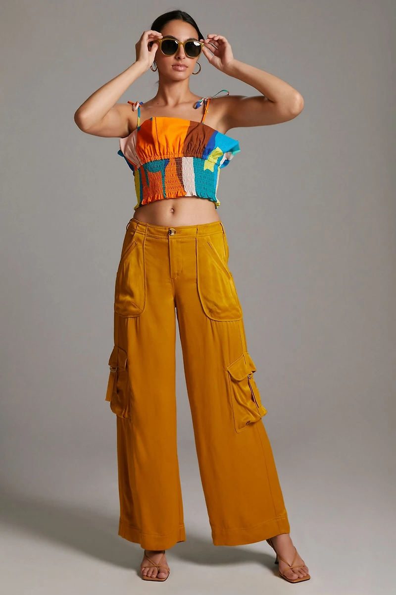 Plenty by Tracy Reese Colorblock Tie-Strap Cami