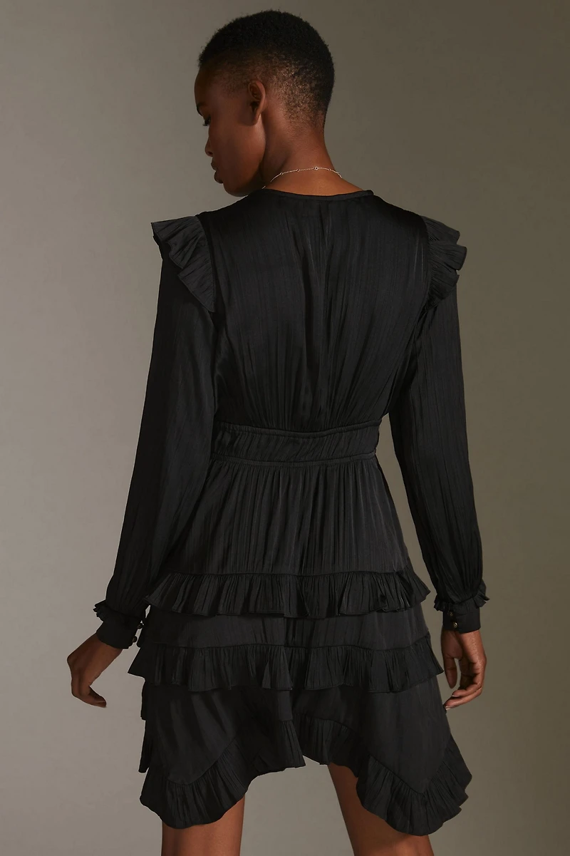 Tiered Ruffled Mini Dress