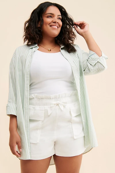 4SI3NNA Ramona Linen Shorts
