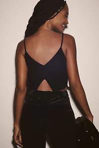 Maeve Bow-Front Sweater Tank