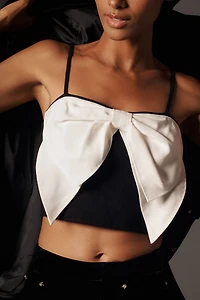 Maeve Bow-Front Sweater Tank