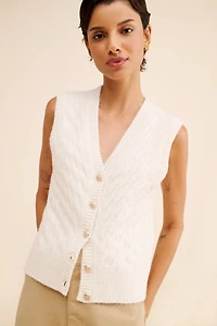 Bishop + Young Estella Cable Knit Vest