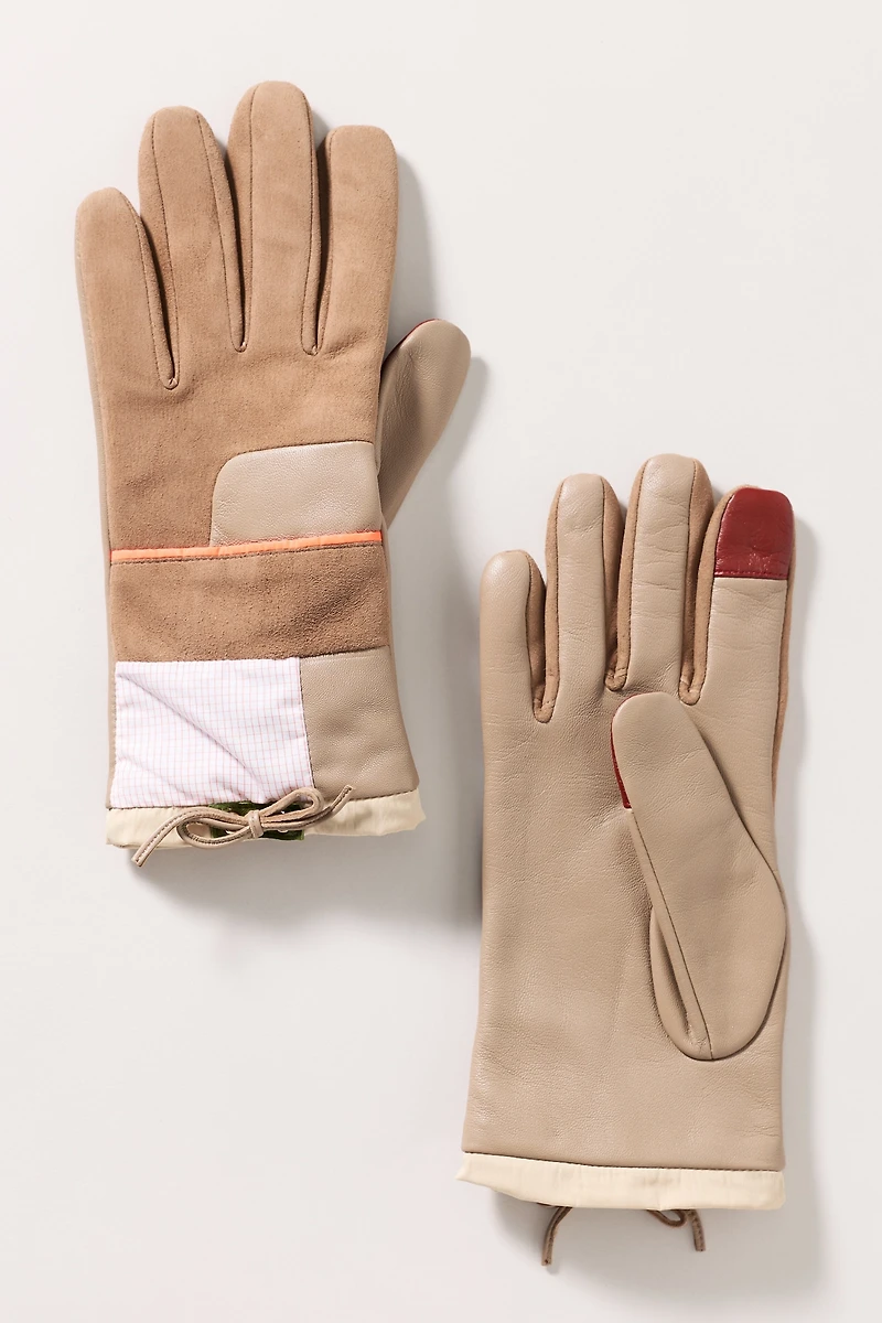 Aristide Cashmere-Lined Leather Gloves