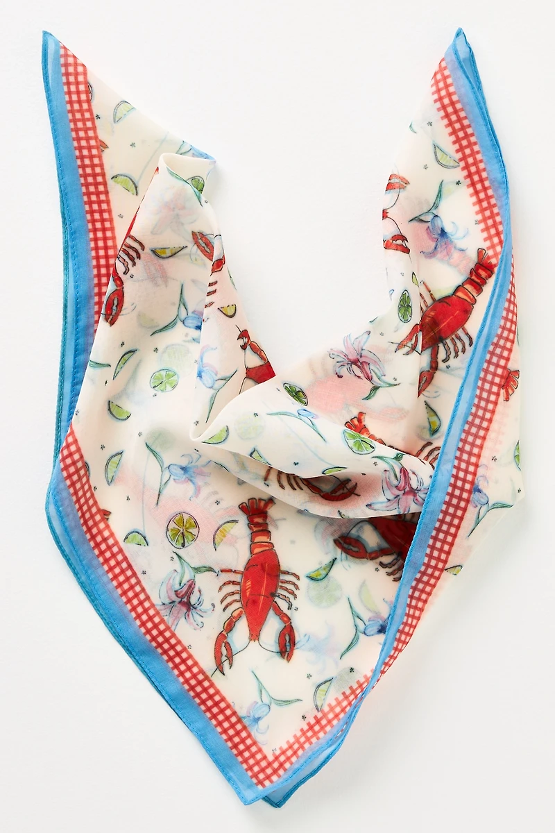 Printed Bandana Scarf