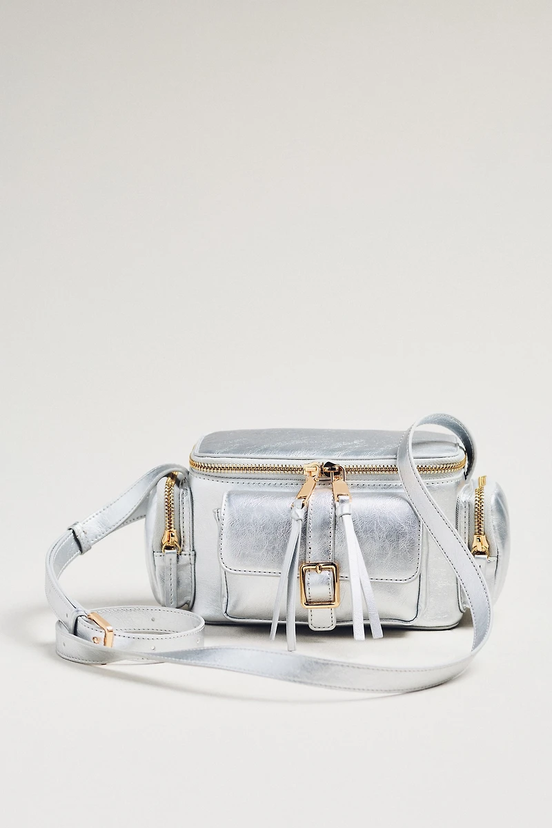 Multi Pocket Cargo Crossbody Bag