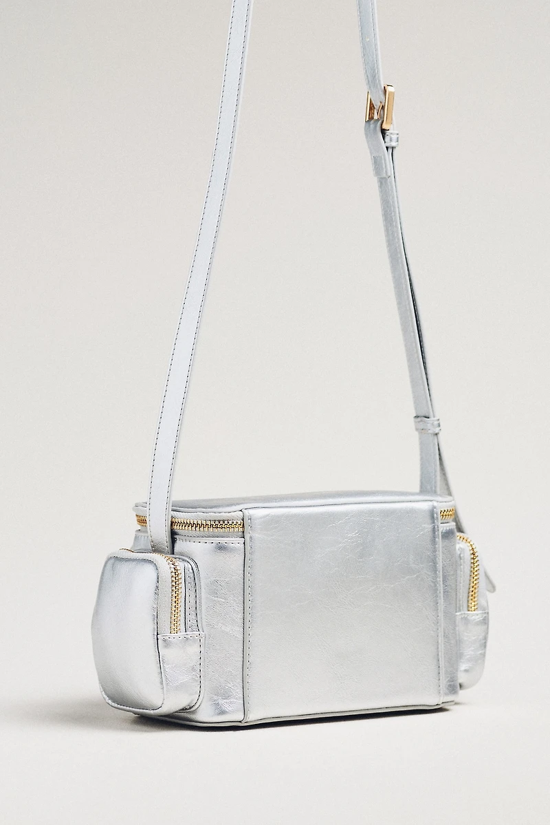 Multi Pocket Cargo Crossbody Bag