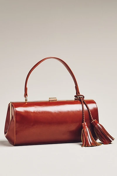 Rounded Frame Shoulder Bag