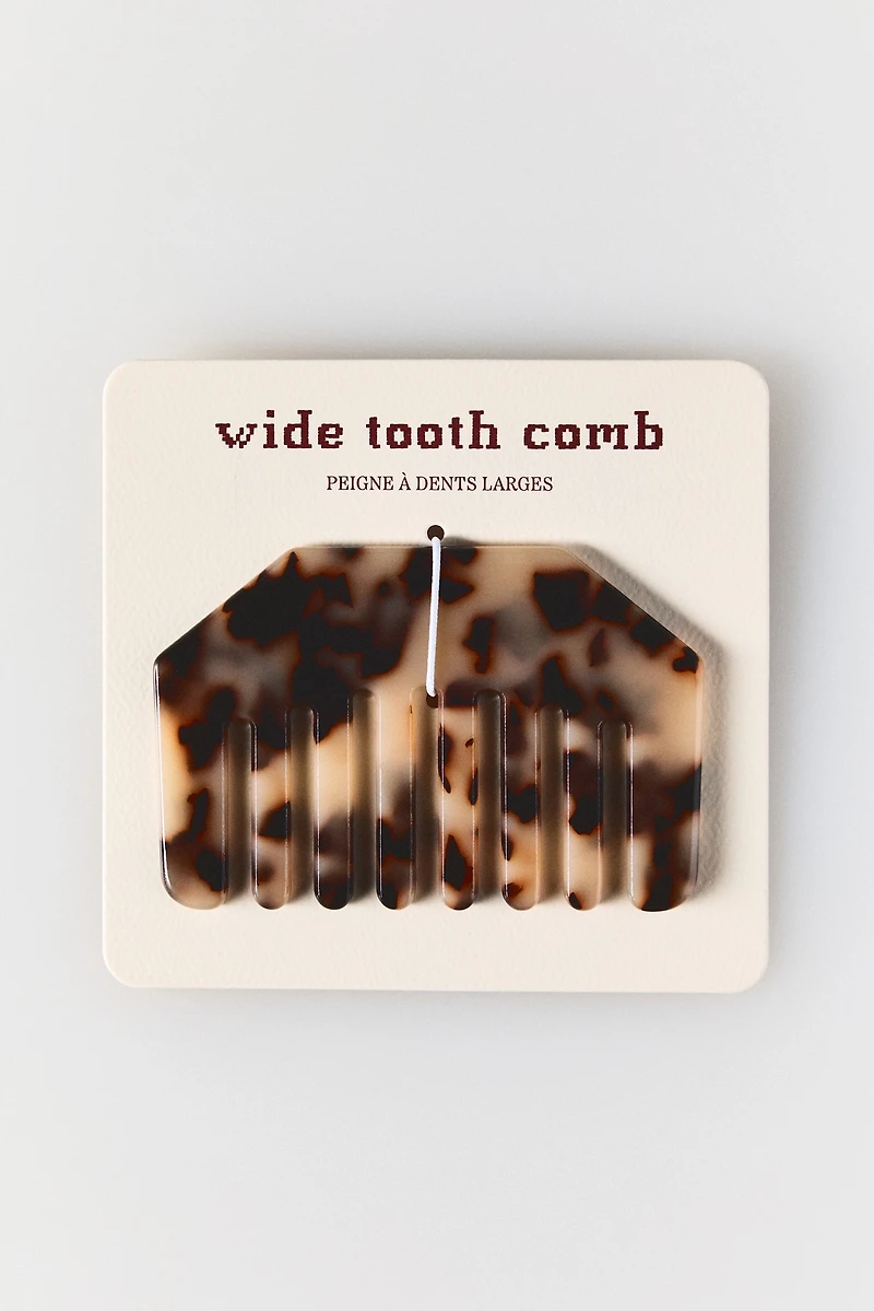 Wide Tooth Mini Comb