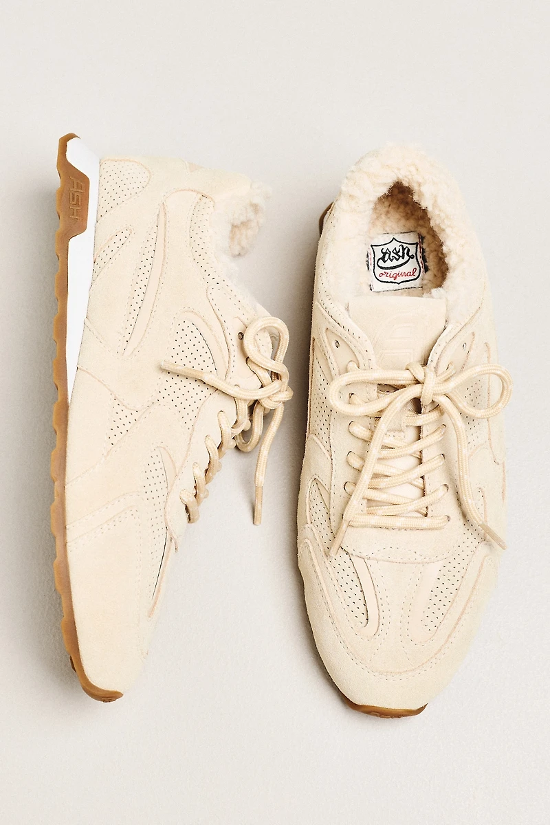 Ash Kasar Faux-Shearling Sneakers