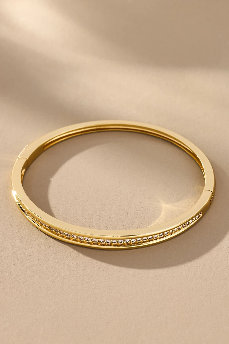 Luv Aj Wave Hinge Cuff Bracelet
