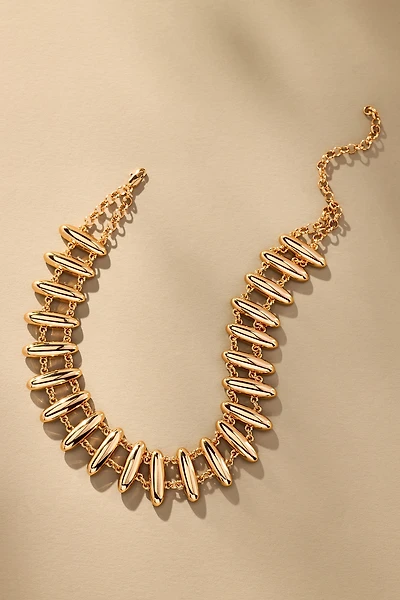 Luv Aj Milan Bead Stud Chocker Necklace