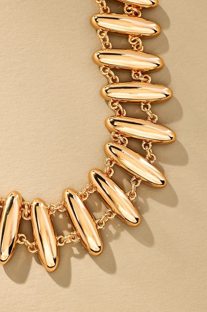 Luv Aj Milan Bead Stud Chocker Necklace