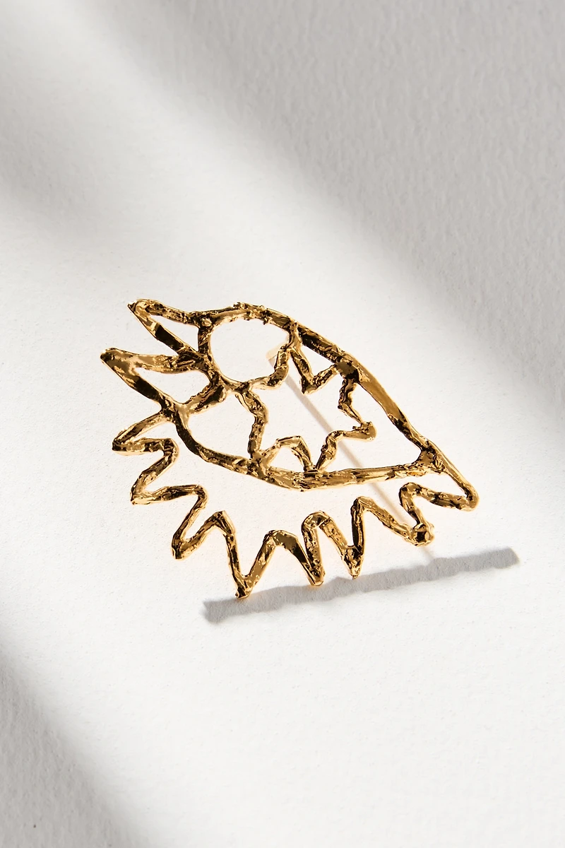 Elise Tsikis Geometric Post Earrings