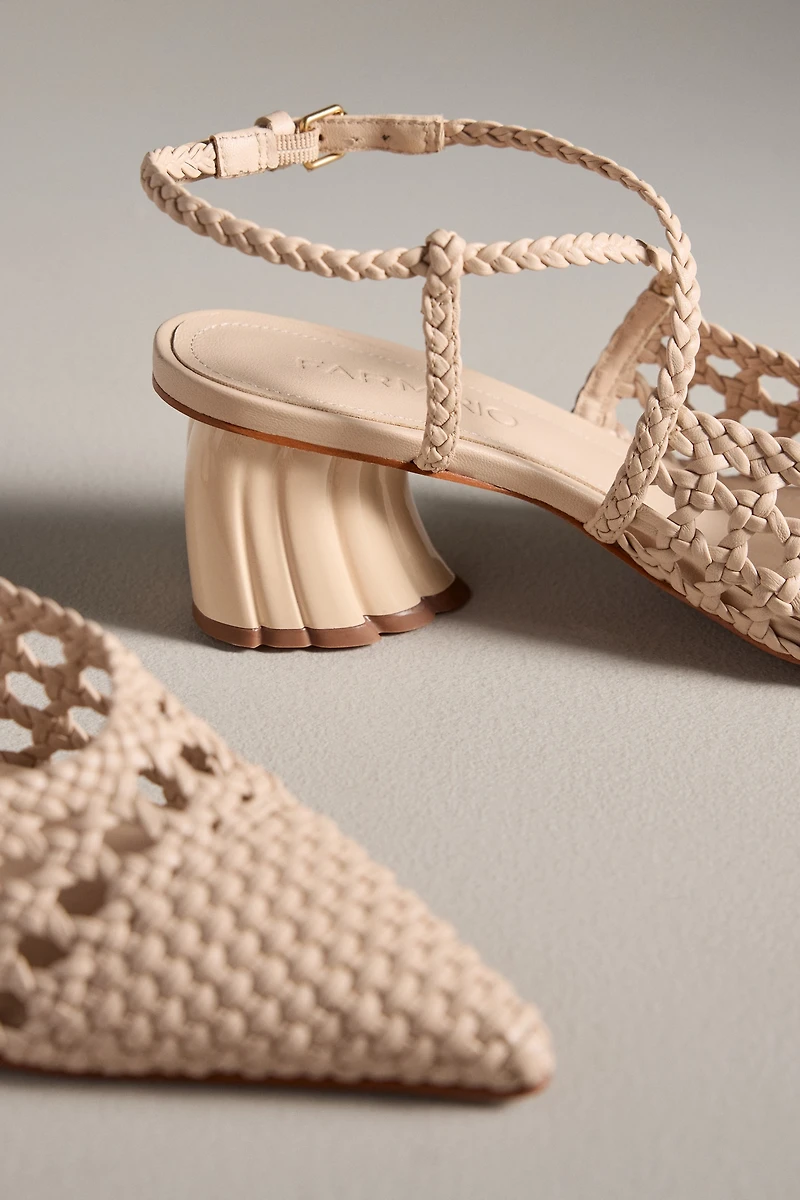 Farm Rio Woven Wedge Heels