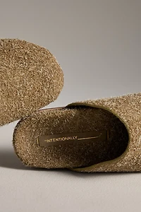 Intentionally Blank Agatha Suede Slip-On Mules