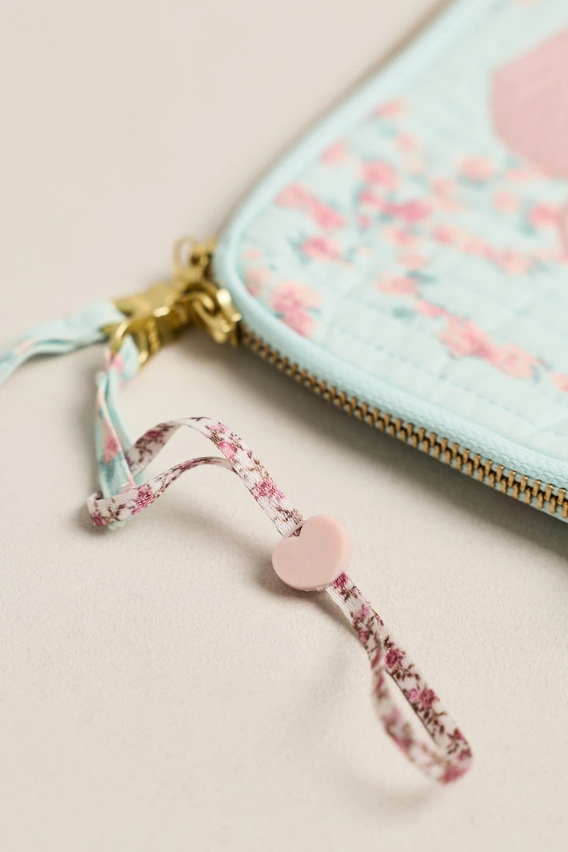 LoveShackFancy Quilted Bow Laptop Case