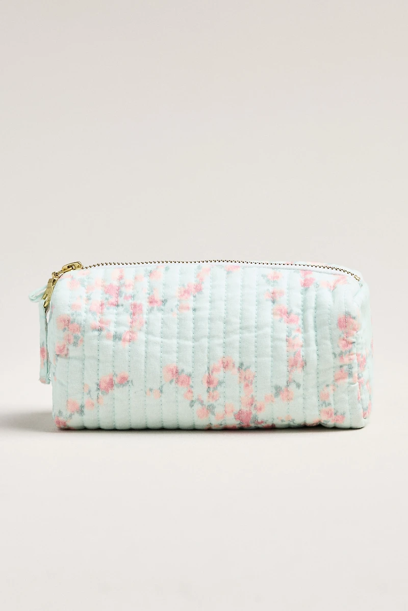 LoveShackFancy Weslyn Quilted Pencil Case