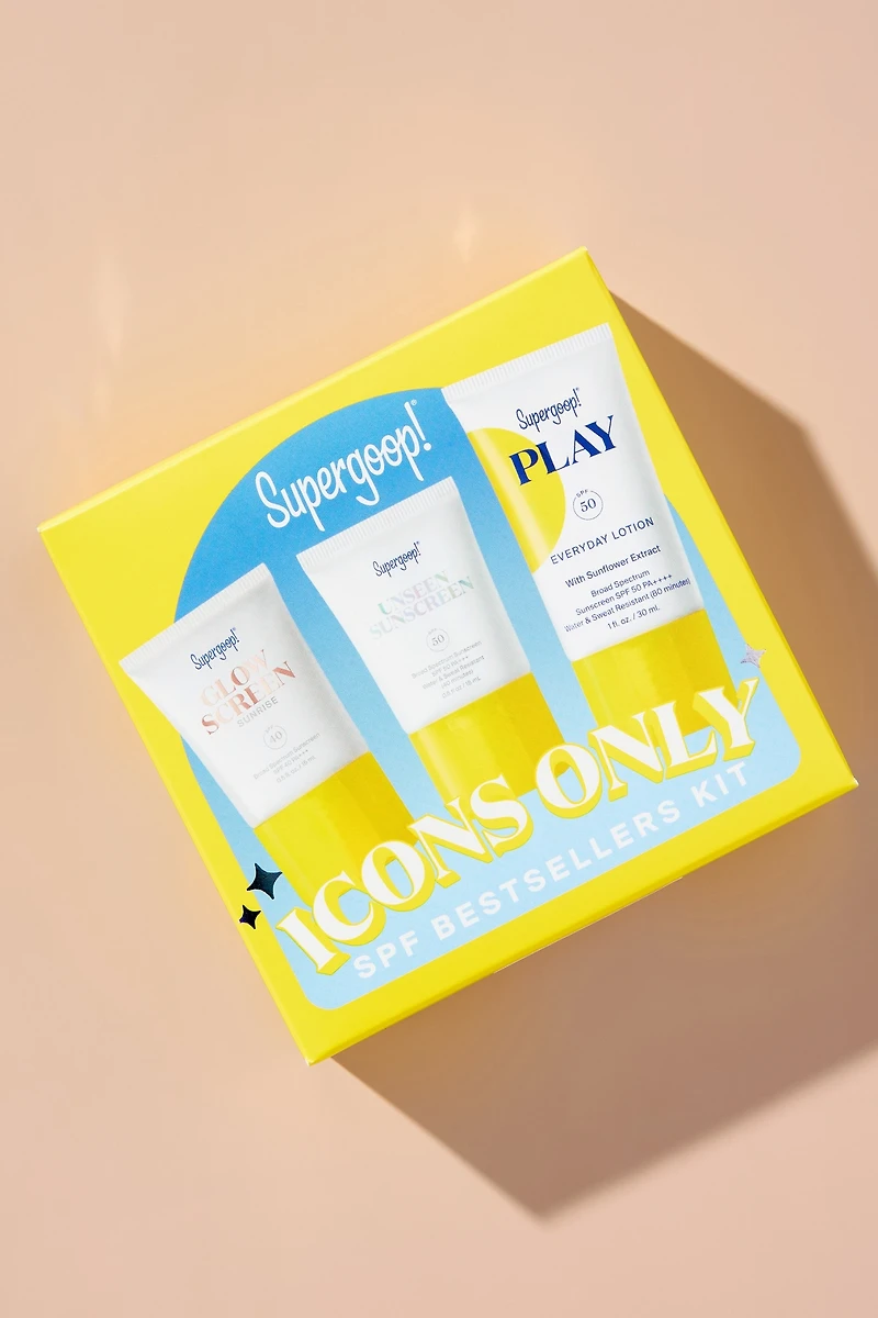 Supergoop! Icons Only SPF Bestsellers Set