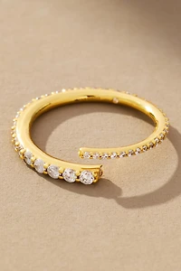BaubleBar Nicole Pavé Wrap Ring