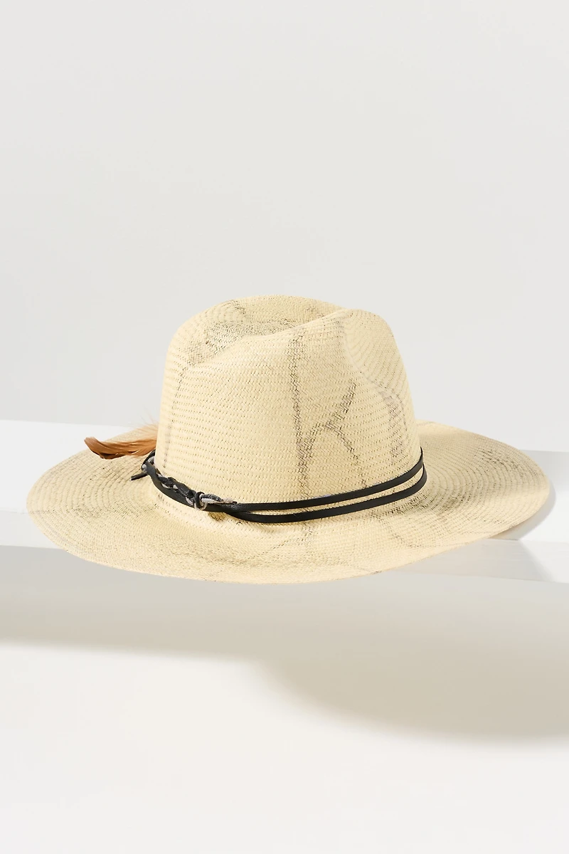 Ortus Guama Flat-Brim Straw Hat