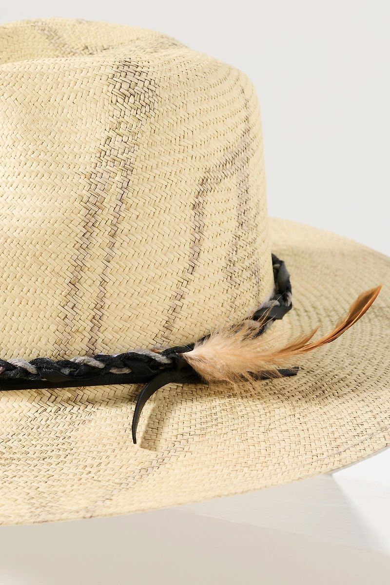 Ortus Guama Flat-Brim Straw Hat